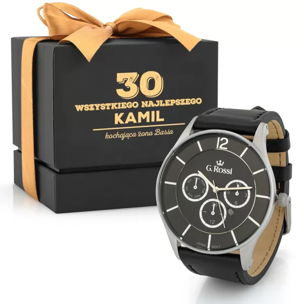 Zegarek G. Rossi dla męża na 30 urodziny - Od żony 
