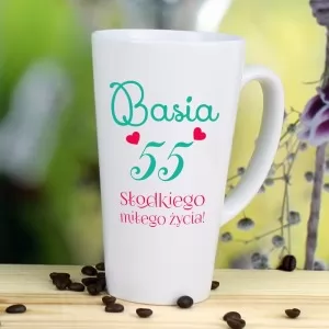 kubek latte + personalizacja