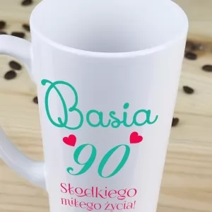 kubek latte dla żony na urodziny