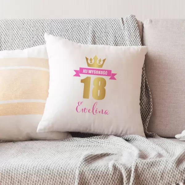 Poduszka na 18 urodziny - Królowa