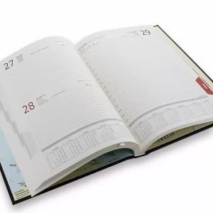 kalendarz książkowy z grawerem na prezent urodzinowy